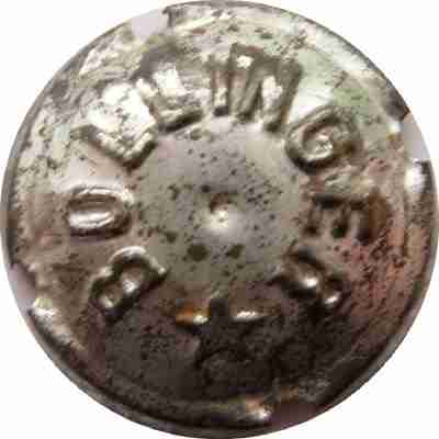 N°12 Métal, à  encoches, lettres fines
Photo ESP Henri
