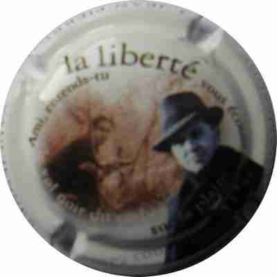 N°01 Fond blanc, cuvée spéciale La Liberté, cuvée ANACR
Photo: MURAT André
