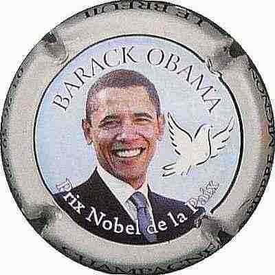 N°056c Barack OBAMA, contour argent
Photo BENEZETH Louis
