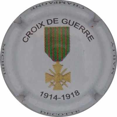 N°10 croix de guerre, centenaire de la guerre 14-18
Photo Champ'Alsacollection
