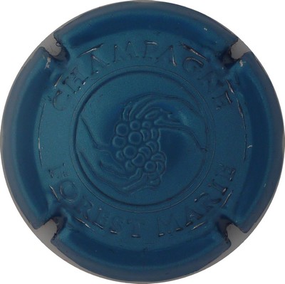 N°08a Estampée bleu métallisé
Photo Champ'Alsacollection
