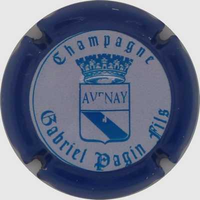 N°15 contour bleu, écriture bleue
Photo Champ'Alsacollection
