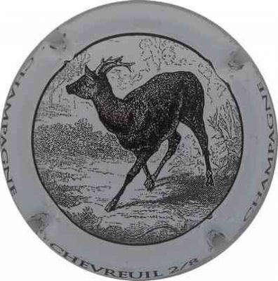 N°0852a 2 sur 8 chevreuil, visuel noir
Photo Champ'Alsacollection
