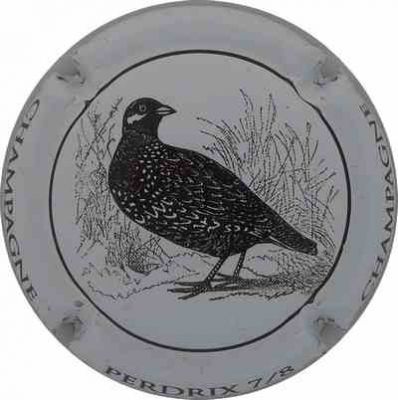 N°0852f  7 sur 8 Perdrix, visuel noir
Photo Champ'Alsacollection
