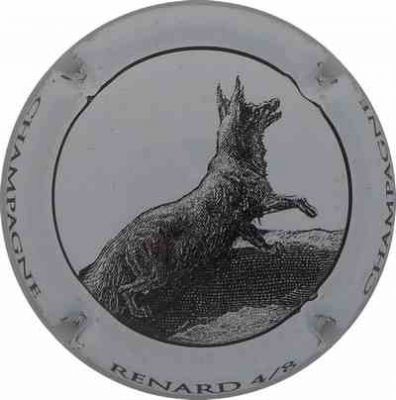 N°0852c 4 sur 8 Renard, visuel noir
Photo Champ'Alsacollection
