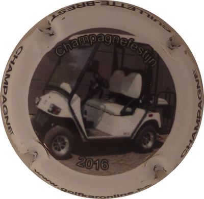 N°046a Voiture de Golf, contour blanc
Photo Champ'Alsacollection
