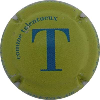 N°NR Fond vert clair, T comme talentueux, 04 T
Photo Jacky MICHEL
Mots-clés: NR