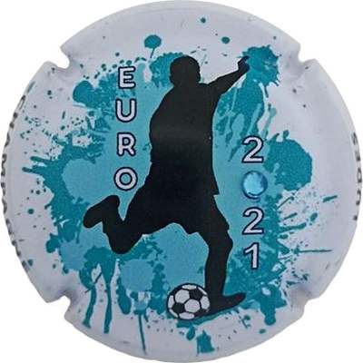 N°03x Euro 2021, bleu,  sans nom sur contour, 1 strass bleu
Photo Jacky MICHEL
Mots-clés: NR