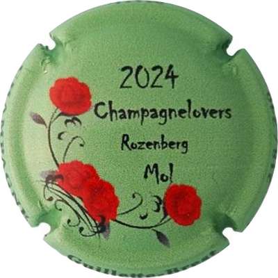 N°210c Champagnelovers, fond vert, 2024
Photo Jacky MICHEL
