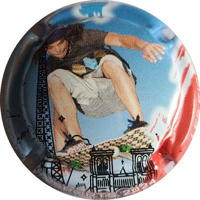 N°NR Série de 38 (sports 2024) 22 sur 38, skateboard
Photo Joëlle MENNERET
Mots-clés: NR