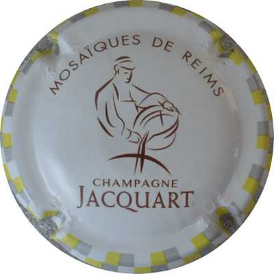 N°27 Mosaà¯ques de Reims, 2 cercles décalés mosaà¯ques 3 couleurs sur contour
Photo GOURAUD Jacques
