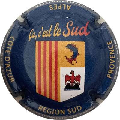N°31a Blason, ça c'est le sud, 800 expl
Photo Bruno HEBMANN GONTIER
