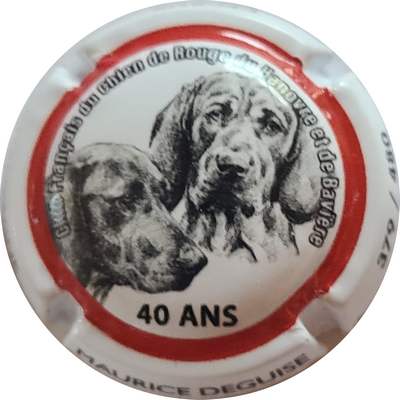 N°064a Chiens, 40 ans, 480 expl
Photo Joëlle MENNERET
