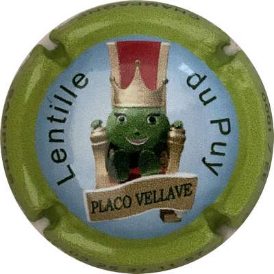 N°41a Lentille du puy, placo Vellave, contour vert, 1000 expl
Photo Bruno HEBMANN GONTIER
