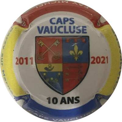 N°44a Caps Vaucluse, 10 ans, blason émaillée
Photo Bruno HEBMANN GONTIER
