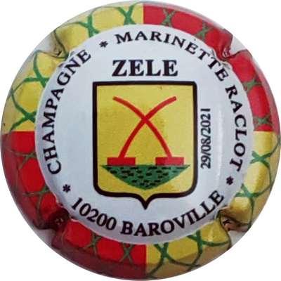 N°56k ZELE, Contour jaune et rouge, avec date
Photo Christophe LELU
