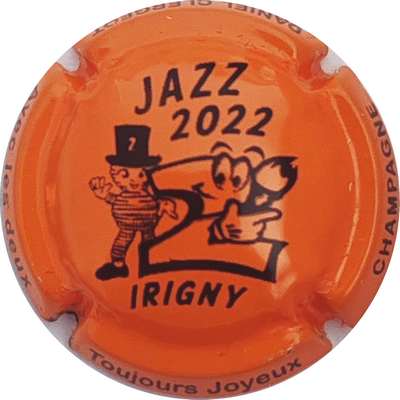 N°58a Jazz 2022, orange et noir
Photo Christophe LELU
