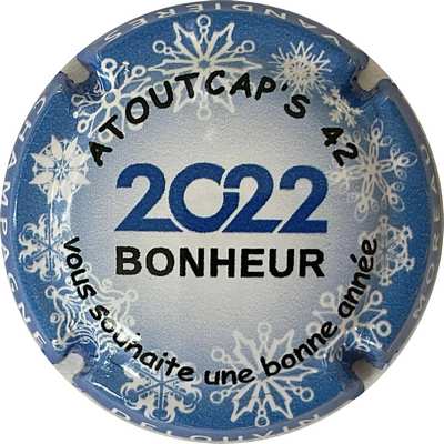 N°69b Atoutcaps 42, Bonheur 2022
Photo Bruno HEBMANN GONTIER
