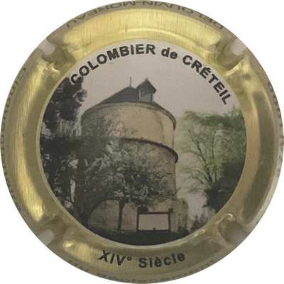 N°73 Colombier de Creteiln contour or, 1000 expl
Photo Bruno HEBMANN GONTIER
