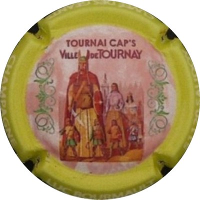 N°11 Tournai cap's, contour jaune-vert
Photo BENEZETH Louis
