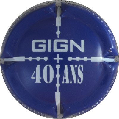 N°39I Bleu et blanc, 40 ANS du G.I.G.N.
Photo GOURAUD Jacques
