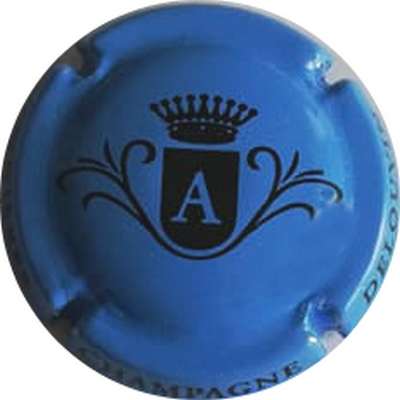 N°43 Lettre A puzzle Vandieres, bleu et noir
Photo Christian HERMAN
