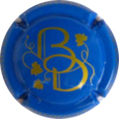 N°35b Initiales BD, bleu et or
Photo BOURASSEAU
