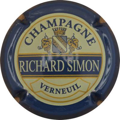 N°01 Crème, contour bleu foncé
Photo GOURAUD Jacques
