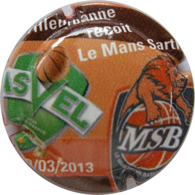 N°172a  Le Mans, ASVEL LE MANS
Photo GAXATTE Bernard
