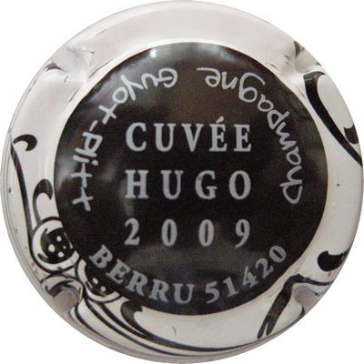 N°06 Série Cuvée Hugo 2009, noir, contour sparflex blanc
Photo GAXATTE Bernard
