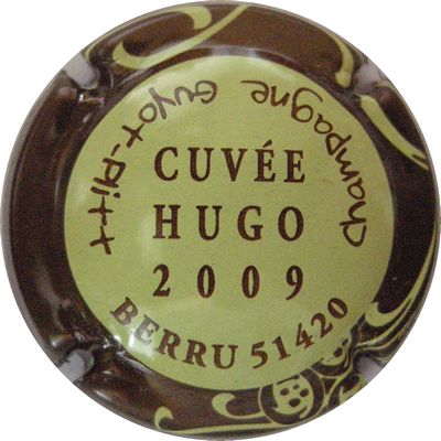 N°06 Série Cuvée Hugo 2009, vert pâle, contour sparflex marron 
Photo GAXATTE Bernard
