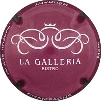 N°15a Mauve foncé, Bistro LA GALLERIA
Photo BENEZETH Louis
