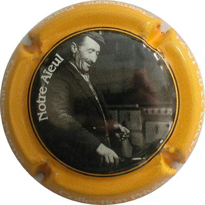 N°12a Contour jaune, lettres blanches sur contour
Merci à  Jacques GOURAUD
