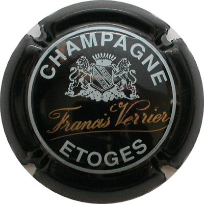 N°18 Noir, lettres et écusson blanc, signature or
Photo GOURAUD Jacques
