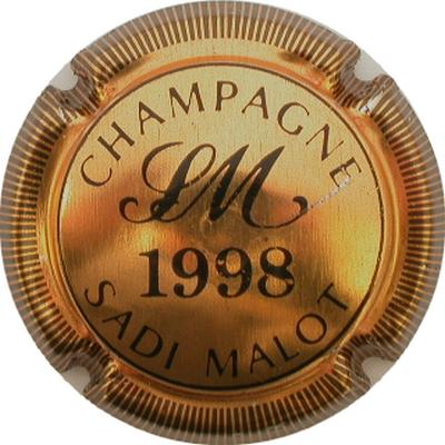 N°28 1998, or et noir, striée
Photo GOURAUD Jacques
