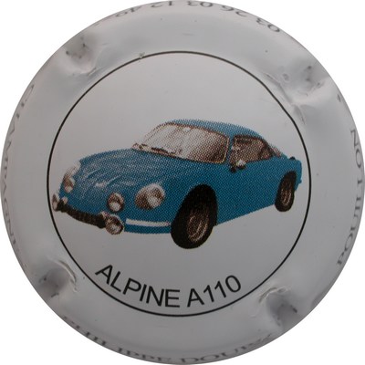 N°019 Alpine A 110 Bleue
