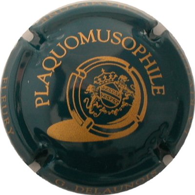 N°01 Série de 7 (PLAQUOMUSOPHILE)  Bleu et or
Photo GOURAUD Jacques
