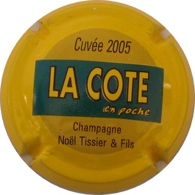 _NR Série de 6 (cuvée 2005, la cote en poche), jaune et bleu
Photo GOURAUD Jacques
