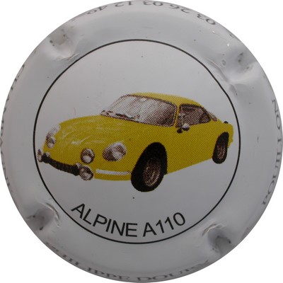 N°021 Alpine A 110 Jaune
