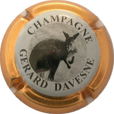 N°04 Série de 6 (kangourou), contour or
Photo GOURAUD Jacques
