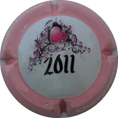 N°49d Saint Valentin 2011, inscription sur le contour
Photo GOURAUD Jacques
