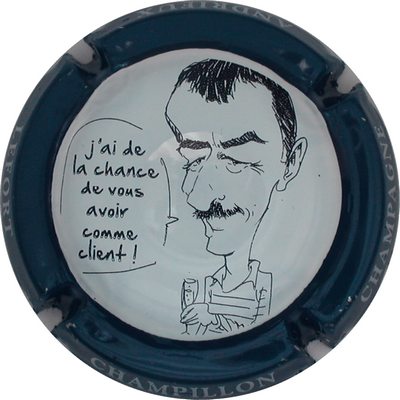 N°01 Série caricature, contour bleu
Photo GOURAUD Jacques
