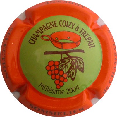 N°10 Série sommelier, millésime 2004, contour orange
Photo GOURAUD Jacques
