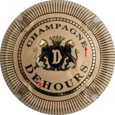 N°05 Crème et or brillant, verso or
Photo GOURAUD Jacques
