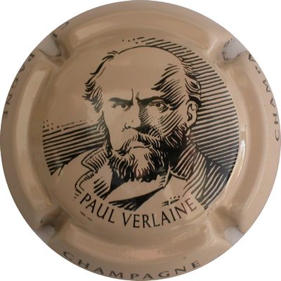 N°0716b Paul Verlaine, fond crème
Photo GOURAUD Jacques
