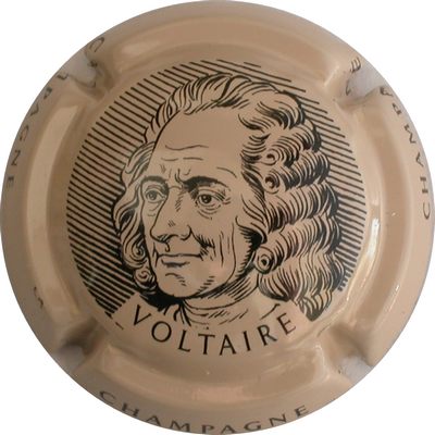 N°0716d Voltaire, fond crème
Photo GOURAUD Jacques
