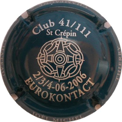 N°20b Série de 6 (eurokontact), club 41/111, bleu
Photo GOURAUD Jacques

