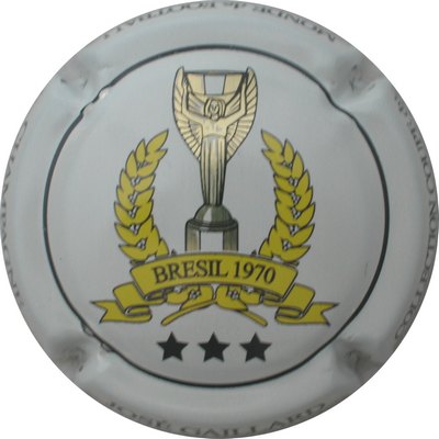 N°09 Série de 20 Coupe du monde, N°09, Brésil 1970 
Photo GOURAUD Jacques
