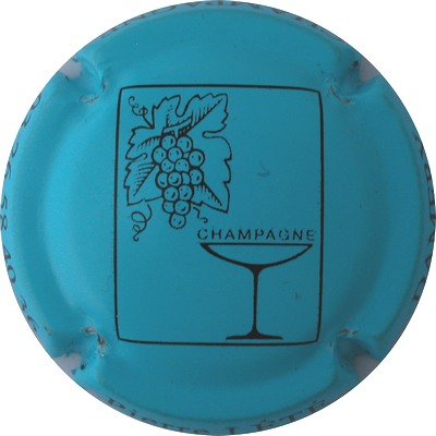 N°04 Série de 12, (coupe + grappe), bleu clair et noir
Photo GOURAUD Jacques
