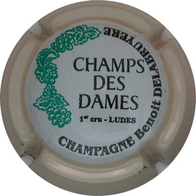 N°06 Série de 6, Champs des dames, contour crème
Photo GOURAUD Jacques
